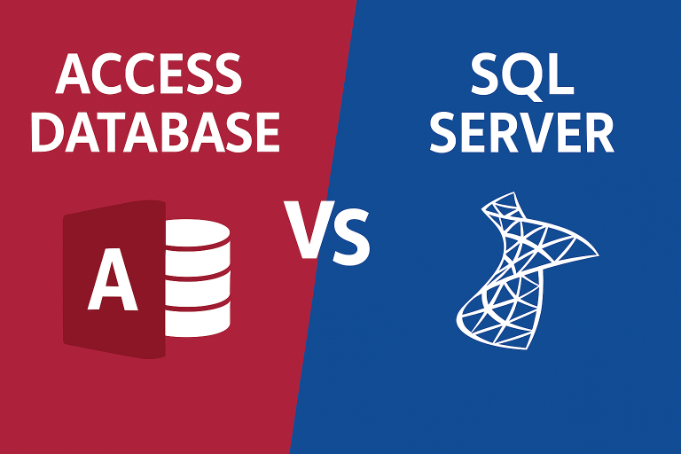 เปรียบเทียบฐานข้อมูล Acccess VS SQL Server